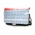 schoudertas zebra delftsblauw